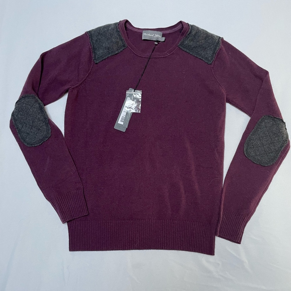 NWT Michael Stars purple cashmere blend sweater size 1 (Small)
